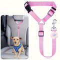 Headrest Car Dog Safety Seatbelt