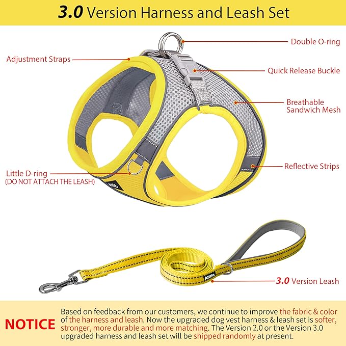 AIITLE Escape Proof Dog Harness